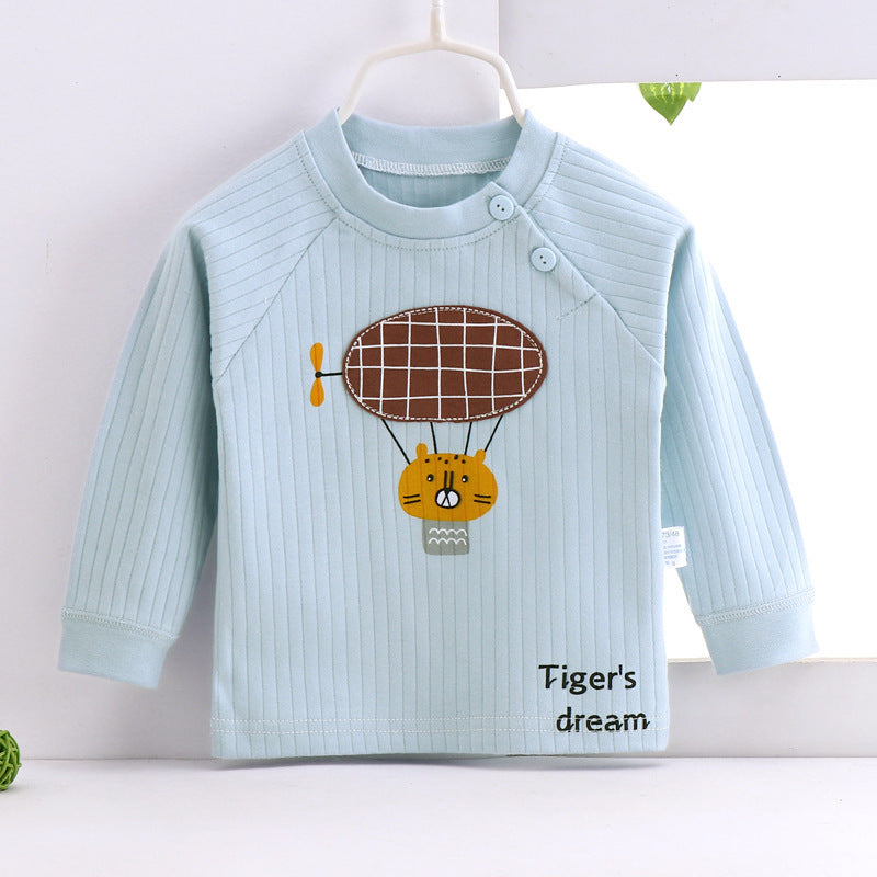 Autumn and Winter Clothes Boys and Girls Children's Home Underwear