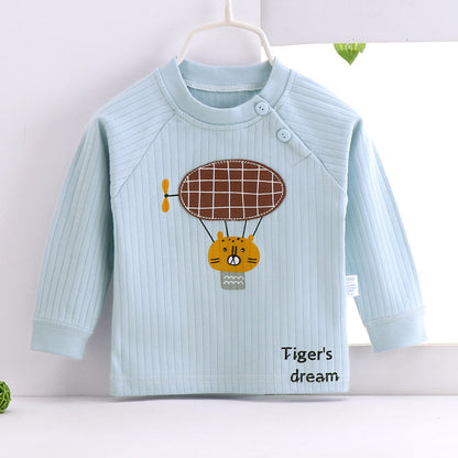 Autumn and Winter Clothes Boys and Girls Children's Home Underwear