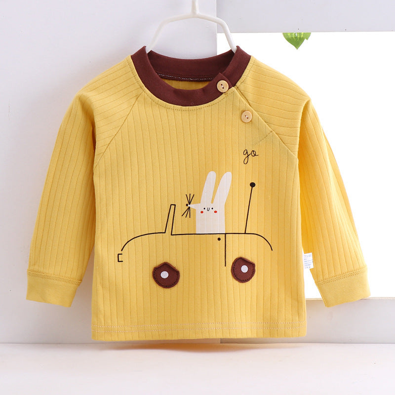 Autumn and Winter Clothes Boys and Girls Children's Home Underwear