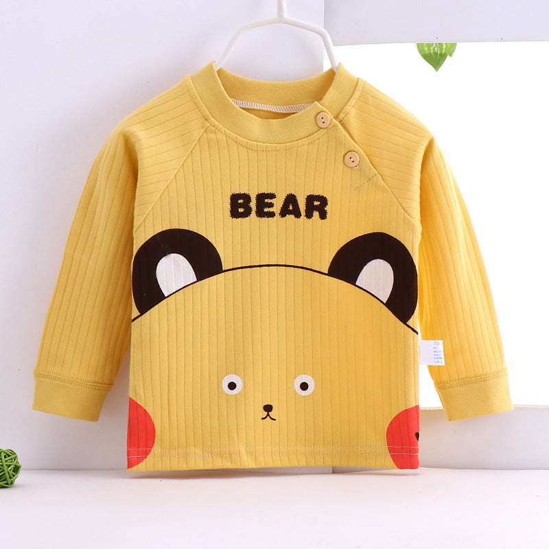 Autumn and Winter Clothes Boys and Girls Children's Home Underwear