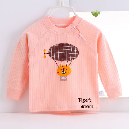 Autumn and Winter Clothes Boys and Girls Children's Home Underwear