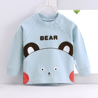 Autumn and Winter Clothes Boys and Girls Children's Home Underwear