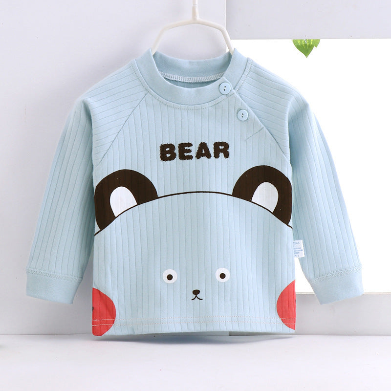Autumn and Winter Clothes Boys and Girls Children's Home Underwear