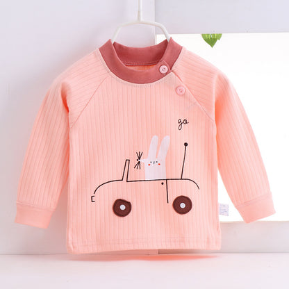 Autumn and Winter Clothes Boys and Girls Children's Home Underwear