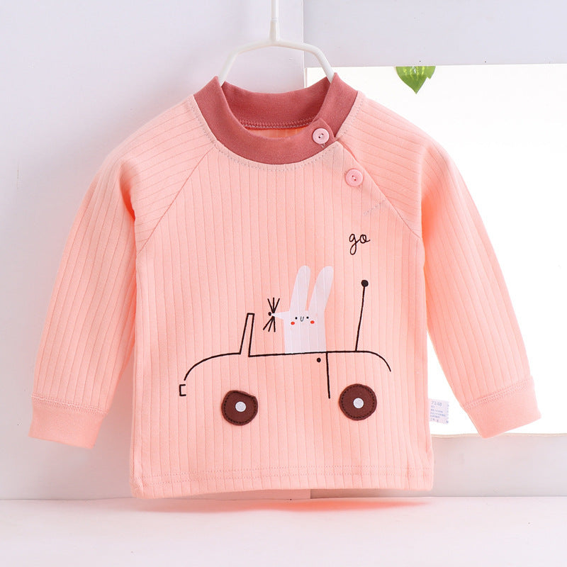 Autumn and Winter Clothes Boys and Girls Children's Home Underwear