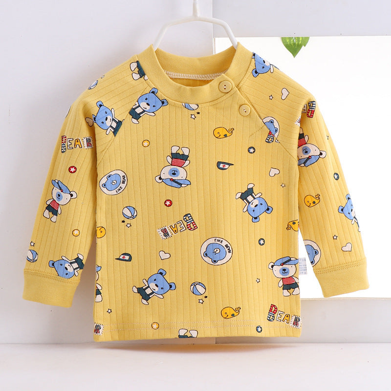 Autumn and Winter Clothes Boys and Girls Children's Home Underwear