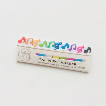 Korea Stationery Mini Cartoon Animals Sitting In Rows N Times Stickers Creative Memo Notes 7g