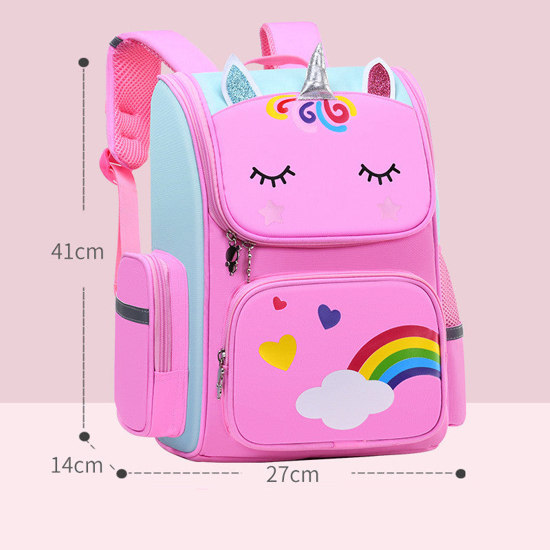 Childrens School Bags Primary School Students Grades 1 to 6 Printing (Available)
