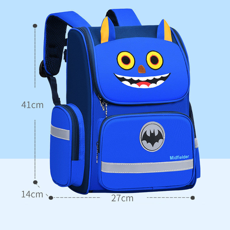 Childrens School Bags Primary School Students Grades 1 to 6 Printing (Available)