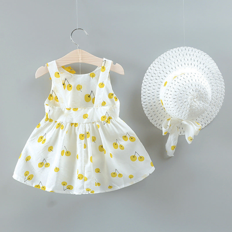 Girls Baby Cherry Dress[available]