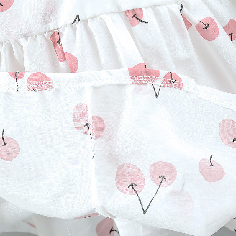 Girls Baby Cherry Dress[available]