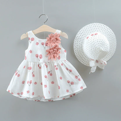 Girls Baby Cherry Dress[available]