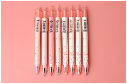 3Pieces Lots Of 0.5Mm Japanese Sakura Machinery Gel Pen Stationery School Office Supplies