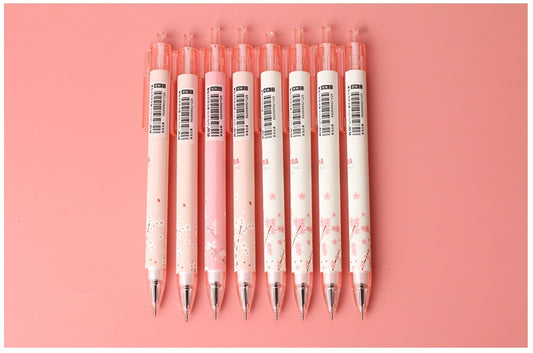 3Pieces Lots Of 0.5Mm Japanese Sakura Machinery Gel Pen Stationery School Office Supplies