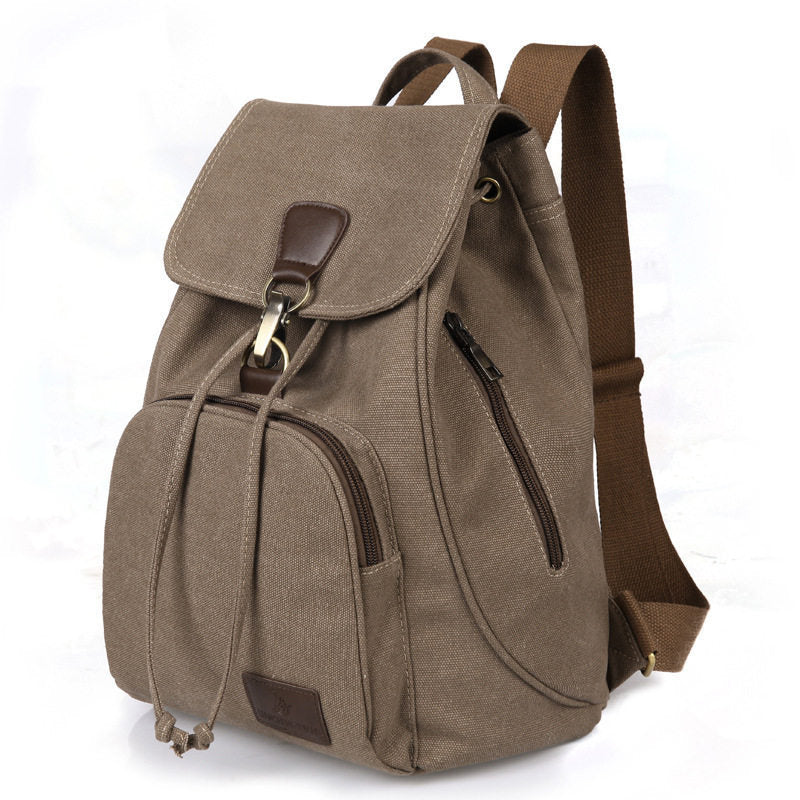Women's Canvas Backpack Vintage Students School Bags (Available)