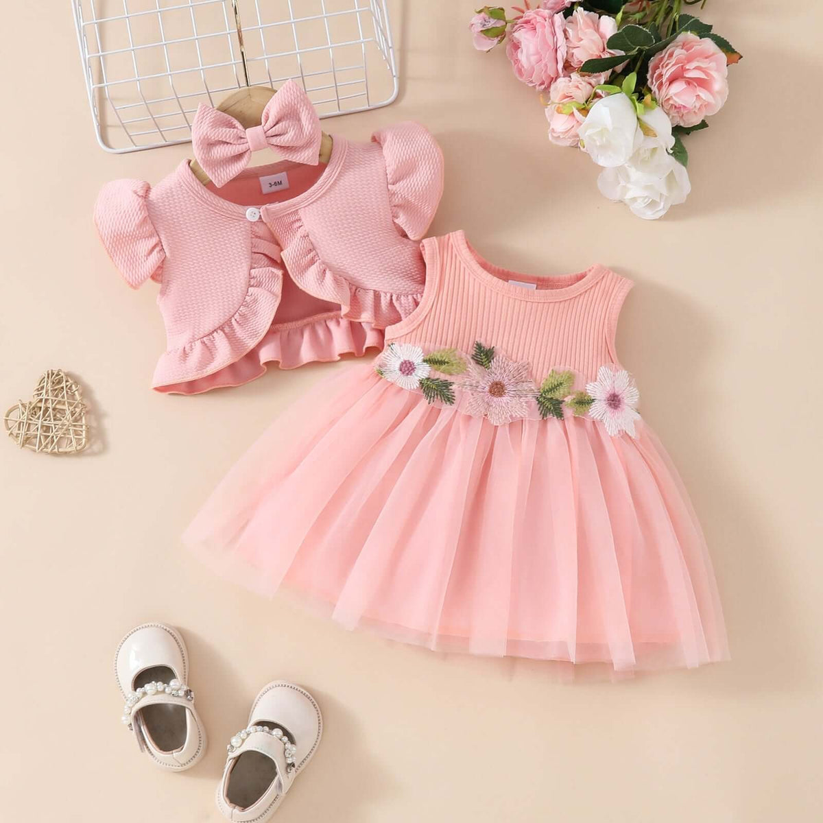 Girls Mesh Sleeveless Top Dress Kids Fashion Summer Dress Bangladesh