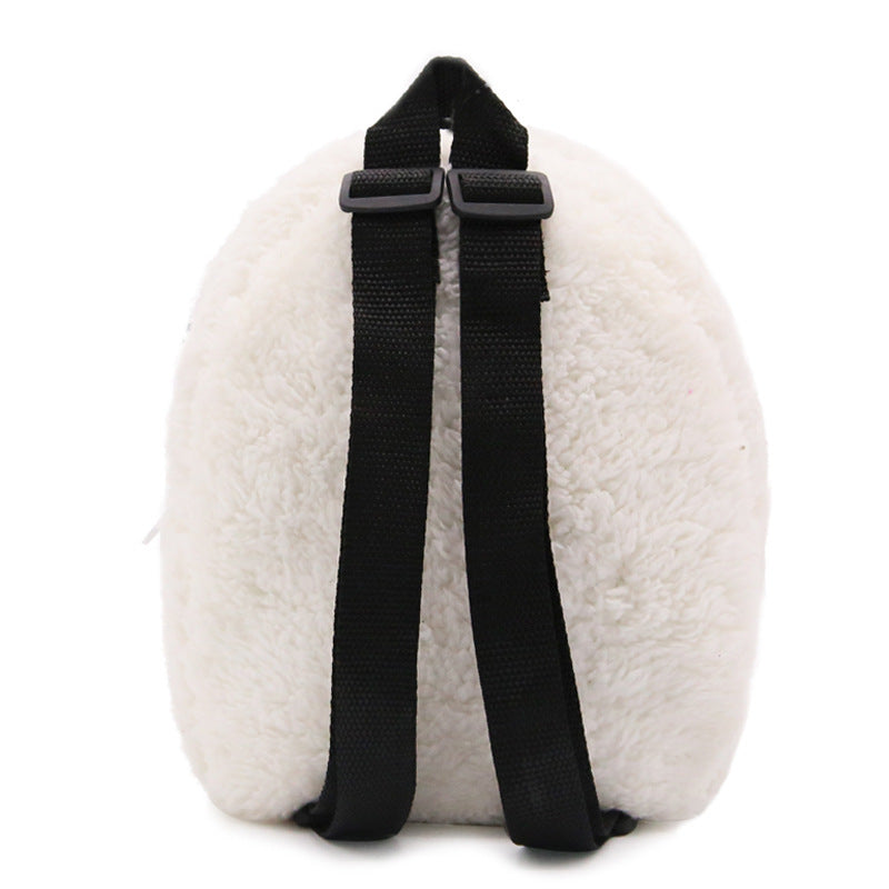 Panda School Backpack with cute cartoon design, padded shoulder straps, spacious compartments, and lightweight construction for boys and girls