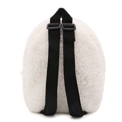 Panda School Backpack with cute cartoon design, padded shoulder straps, spacious compartments, and lightweight construction for boys and girls