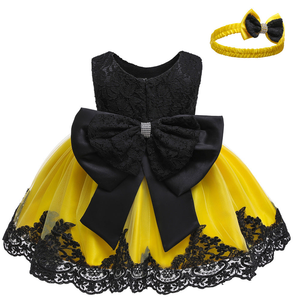 Bow hair with a fluffy skirt  ( Available )