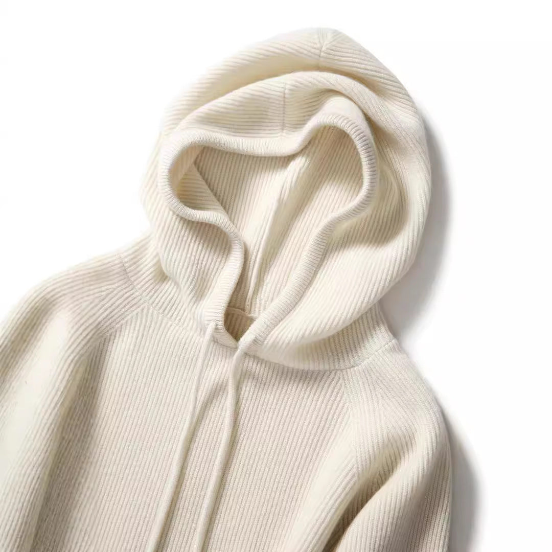 Autumn And Winter Thickening Knitted Hat Loose Sweater