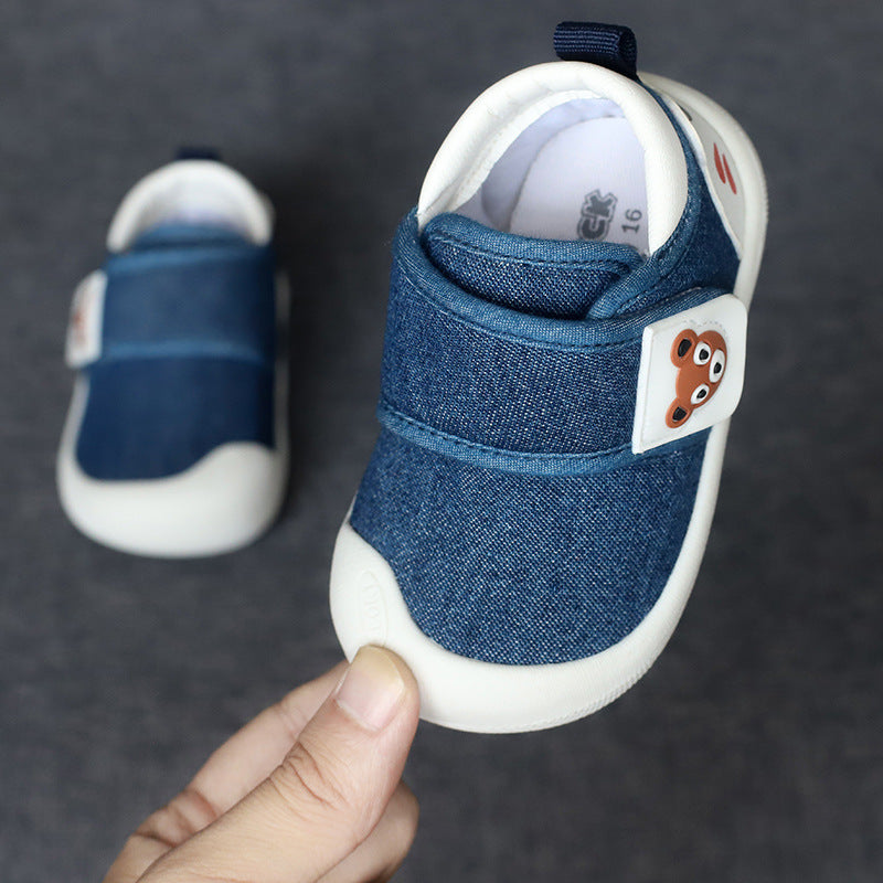 Toddler Shoes Male Baby Cotton Shoes Female Baby Soft Bottom Cloth Breathable