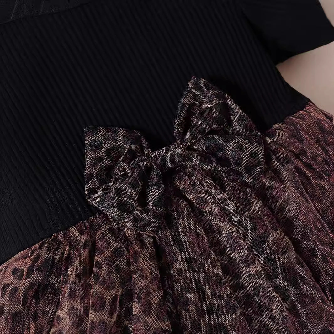 Girls Leopard Print Dress Bangladesh - Small China Town