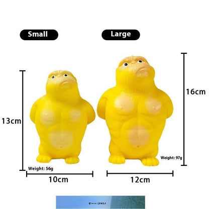 Gorilla Squeezing Toy Decompression Toy Office Decoration (Available)