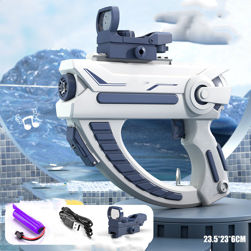 Rechargeable Electric Water Gun with automatic firing and USB rechargeable battery for summer outdoor water games