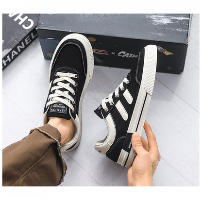 Men's Canvas Shoes Spring Breathable Flat