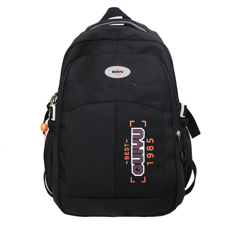 Version High School Student Schoolbag Large Capacity