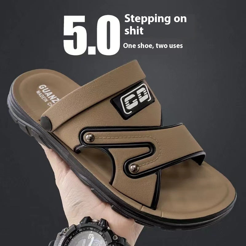Summer Men's Platform Non-slip Beach Sandals ( Available )