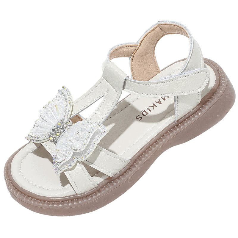 Girls' Fashion All-matching Baby Bowknot Shoes