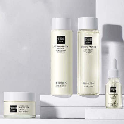 Whitening And Freckle Removing Skin Care Kit Hydrating Moisturizing And Brightening Skin Tone