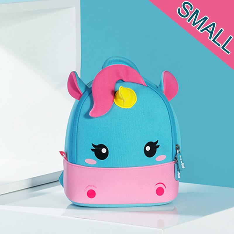 Kids School Backpack with padded shoulder straps, spacious compartments, breathable back panel, and durable water-resistant fabric