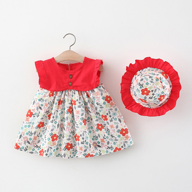 Fashion Girls Korean Cotton Dress