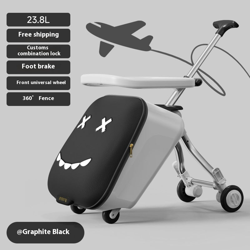 Luggage Children's Riding And Boarding Machine Trolley Case
