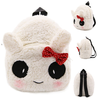Panda School Backpack with cute cartoon design, padded shoulder straps, spacious compartments, and lightweight construction for boys and girls