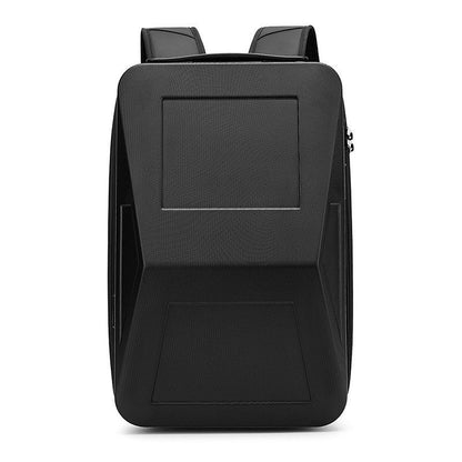 Men's 14-inch Computer Bag With Scalable Hard Shell Business Backpack