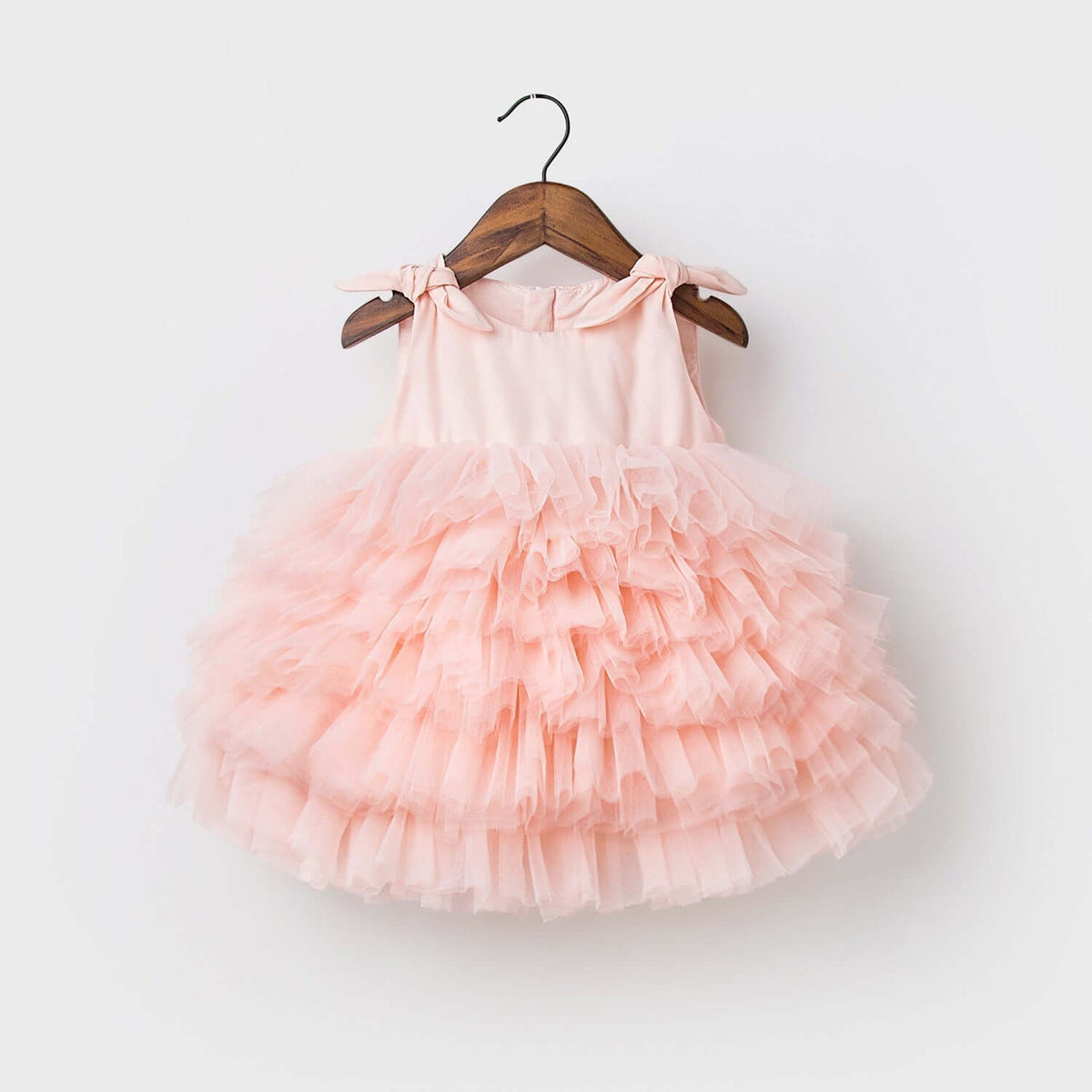 Girls First Birthday Dress Bangladesh Pink Princess Dress - Small China Town
