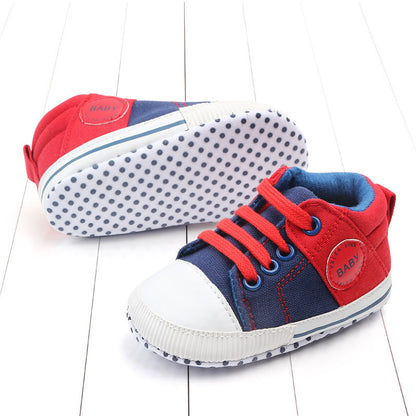 Casual canvas shoes soft sole baby shoes toddler shoes