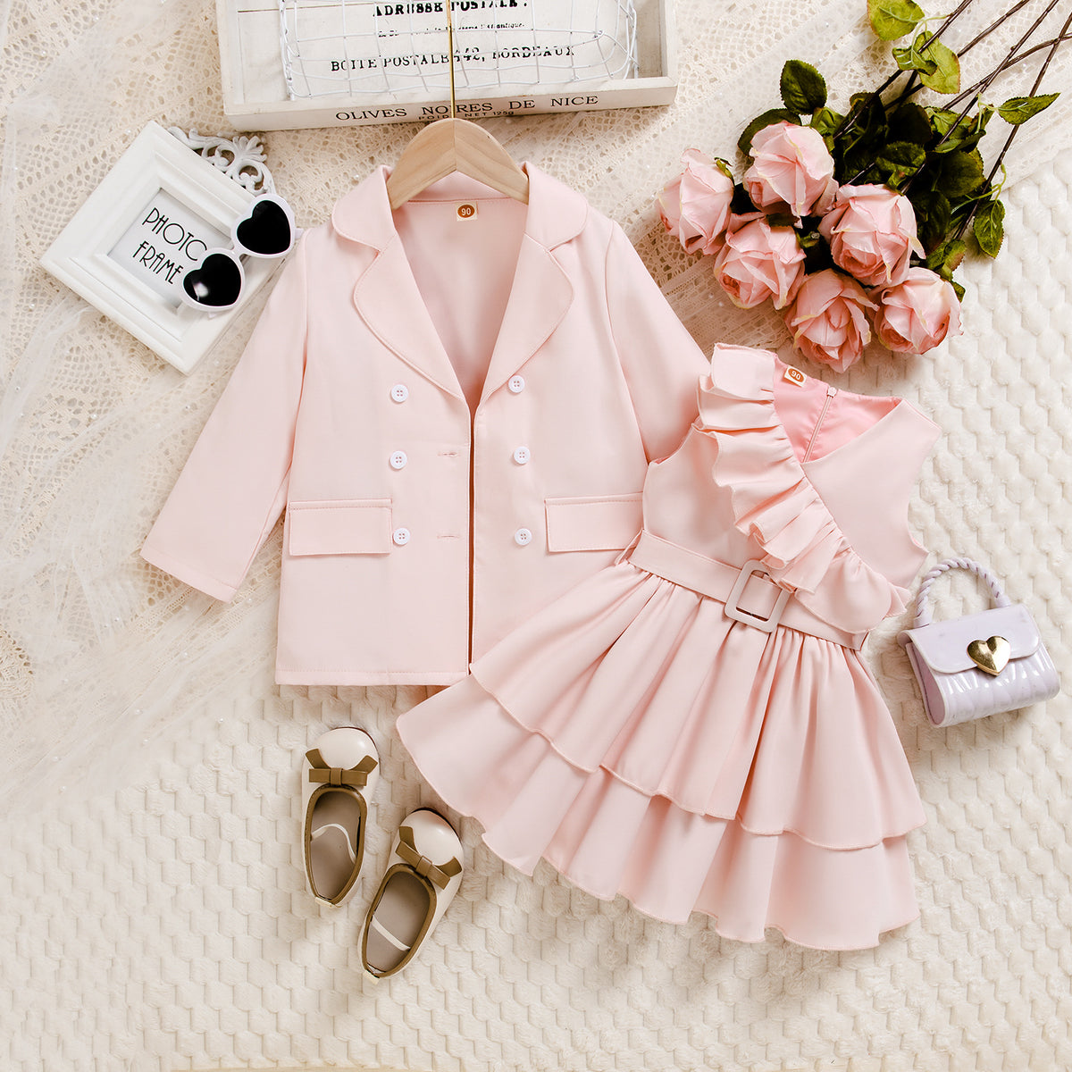 Sweet And Elegant Princess Style Two-piece Suit