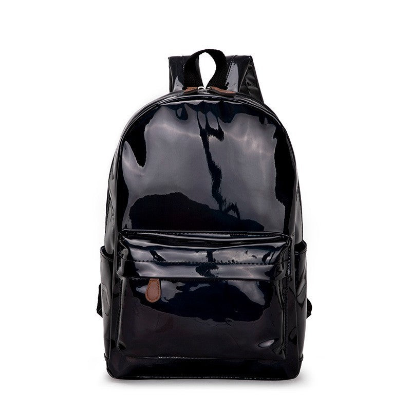 Reflective School Backpack with laser reflective finish, large storage compartments, padded shoulder straps, and ergonomic design for students