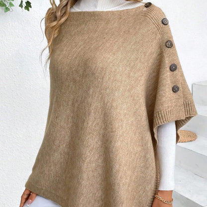Women's Autumn And Winter Shawl Sweater