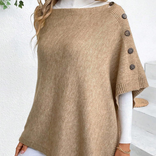 Women's Autumn And Winter Shawl Sweater