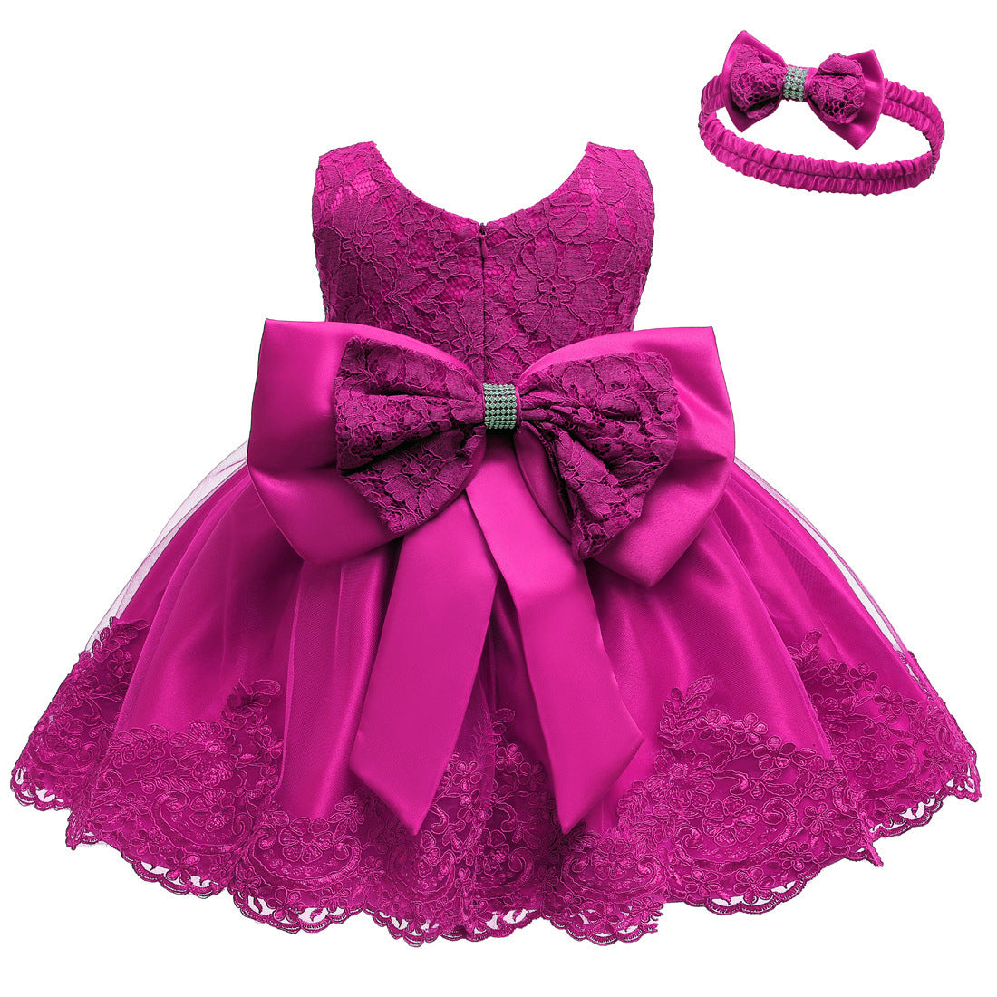 Bow hair with a fluffy skirt  ( Available )