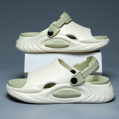 New Summer Men's Sandals Non-slip Deodorant Platform
