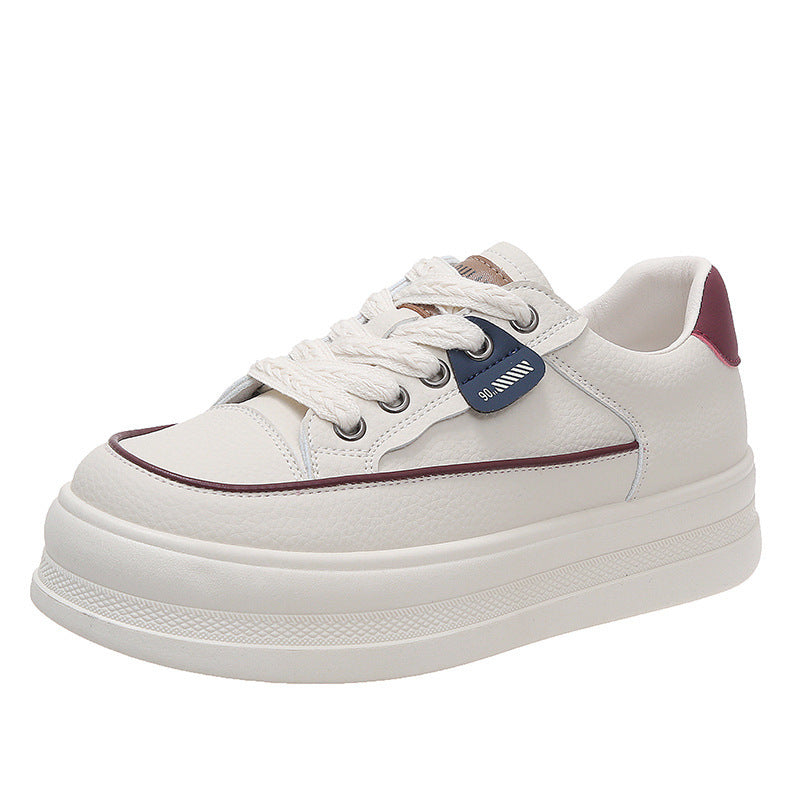 Flat All-Match Sports Casual White Shoes For Women (Available)