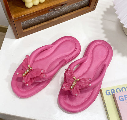 EVA Non-slip Wear-resistant Fashion All-match Women's Outdoor Slippers  (Available)