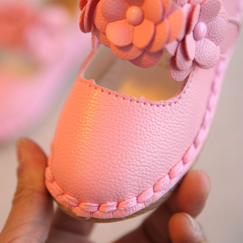 new children's shoes wholesale, Korean girl Princess comfortable shoes, children's baby shoes manufacturers direct sales