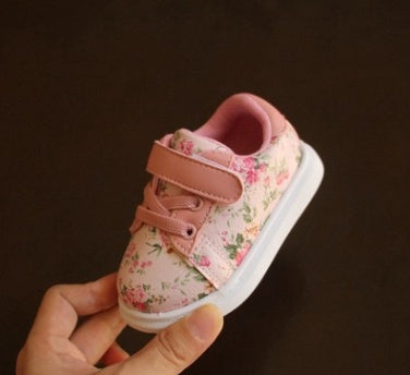 Baby small floral toddler shoes